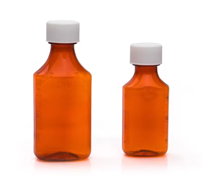 Liquid Bottles, Amber
