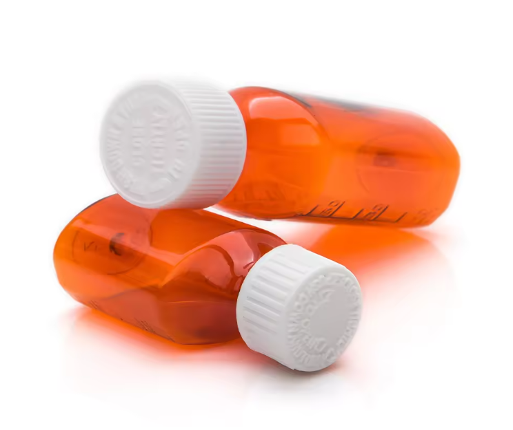 Liquid Bottles, Amber